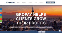 Desktop Screenshot of gropay.com
